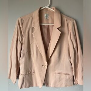 Women's Blush Pink Blazer